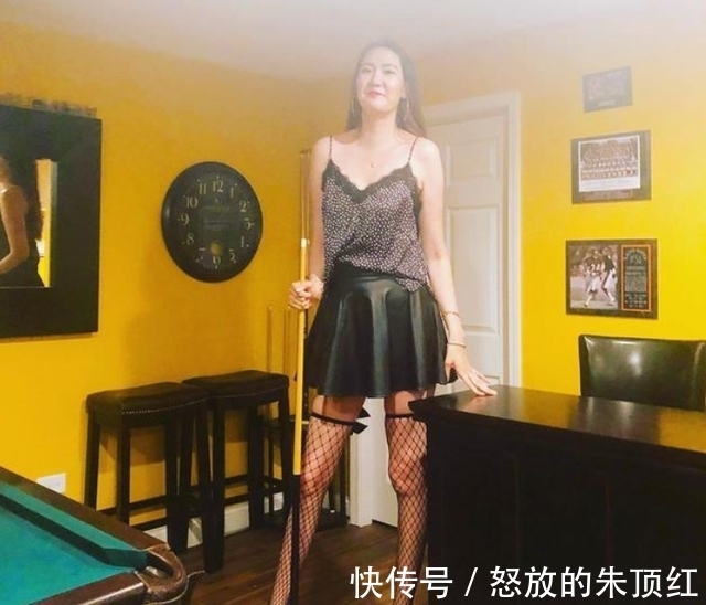 蒙古|蒙古妹子身高2米,腿长1米3,坚持健身的结果