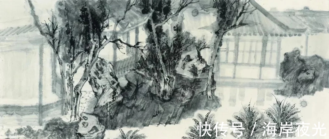 张谷旻#一个有才情的女画家|黄勤山水画