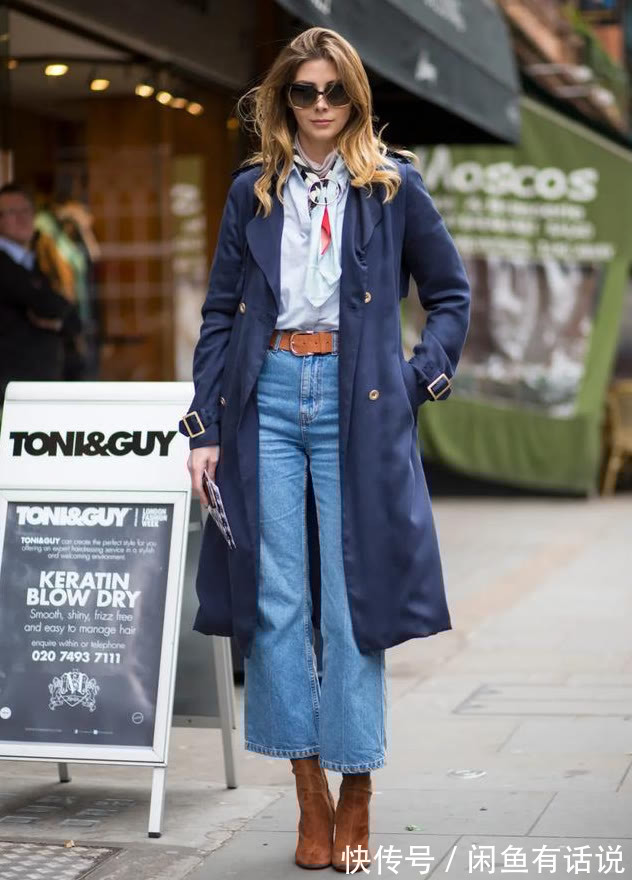 短靴|小个子不一定穿裙子才好看,今年流行九分裤+靴子,显高还提气质