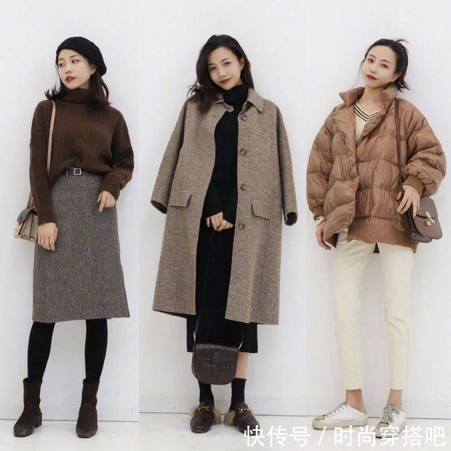 冬天 冬天穿大地色简约且大方,保暖又时髦的穿搭分享,助你提升好气质