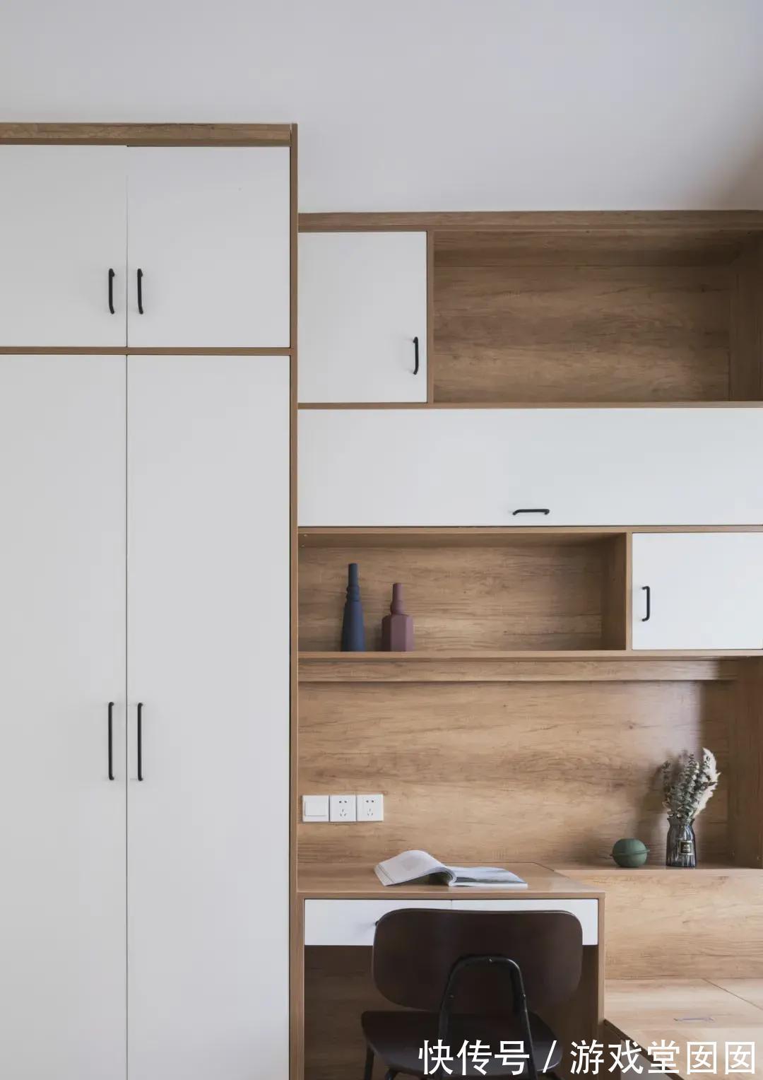 薄荷绿|92㎡浪漫北欧风装修,温暖好色,超实在的一房多用