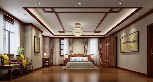 红木|49岁阿姨的315㎡别墅,全屋坚持红木装修,入户古典又气派!