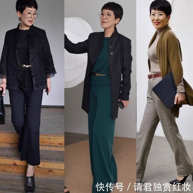 60岁阿姨比三木妈妈还时髦,“无龄感”穿搭减龄又洋气,值得借鉴