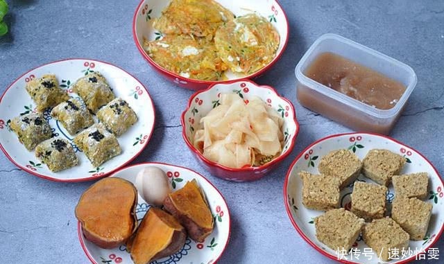 周末,1家3口的营养早餐,9种营养,巧妙搭配,道道都好吃!