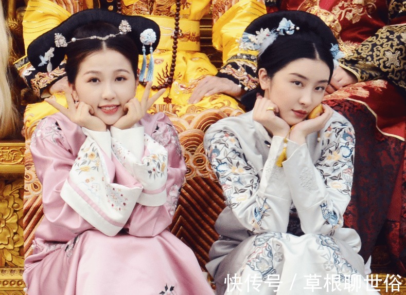 喻言|《青春加点戏》宫廷海报,喻言孔雪儿站边边,C位人选令人满意