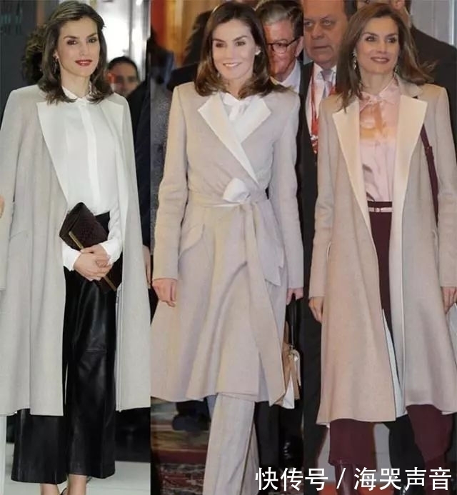 气质|跟西班牙王后学学怎么挑选大衣,一衣多穿,穿出优雅的气质
