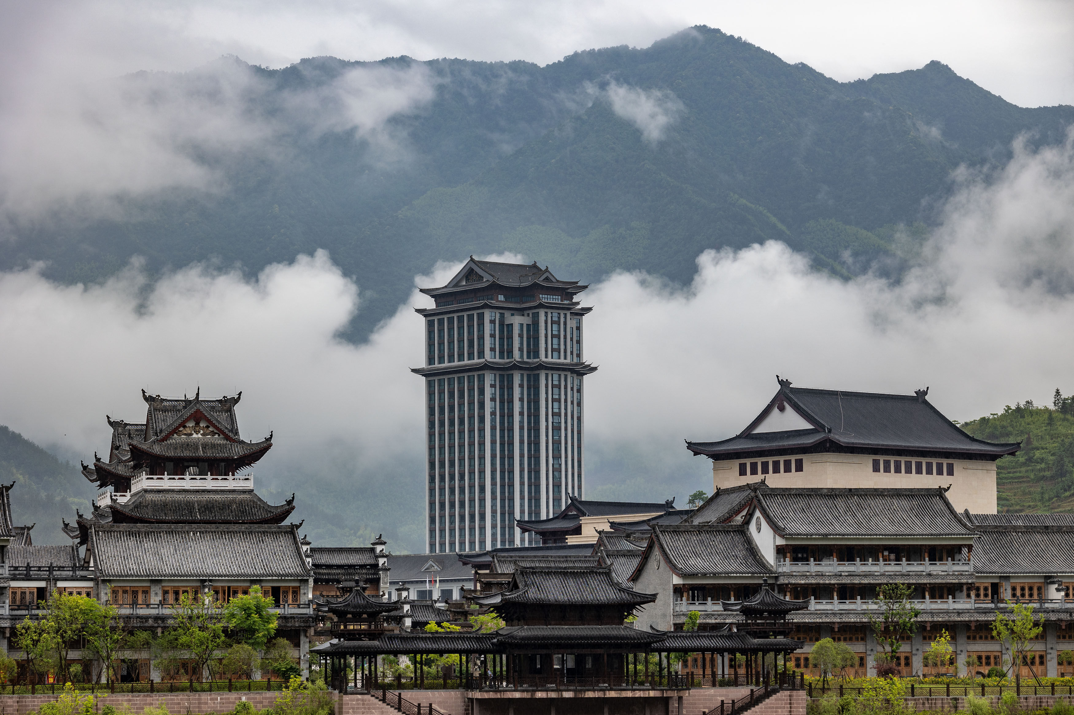 |景宁：畲乡雨景美如画|组图| 畲乡雨景美