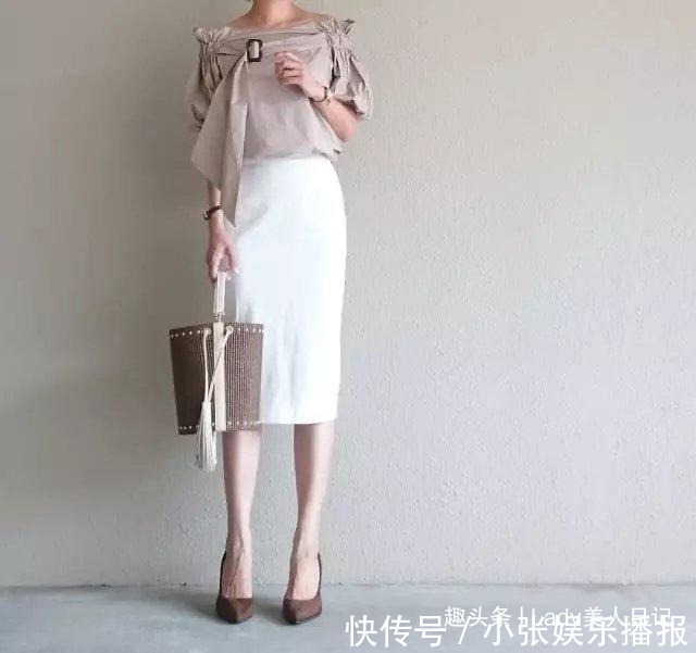 半身裙 越简单越挑人,极简风的正确“穿搭之道”,日本博主示范给你看