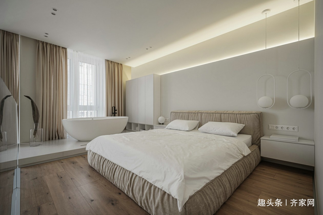 抽象表现主义|极简LOFT公寓,以一种简单的姿态展露头角,还原人性纯粹的居住