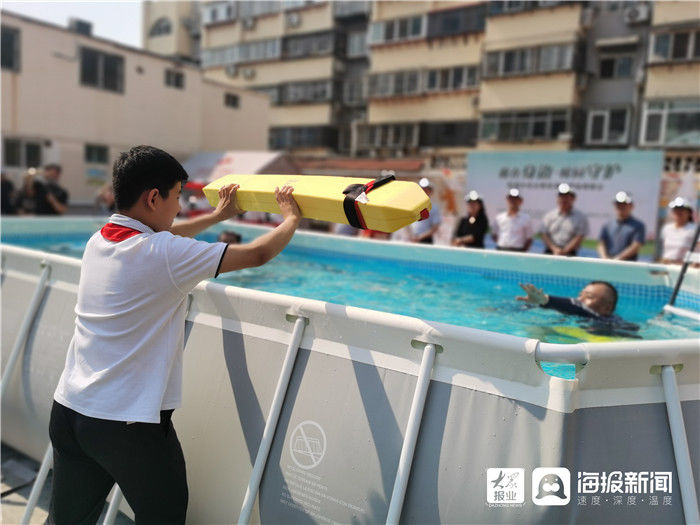 教学|济南市红十字会防溺水安全教育走进十亩园小学