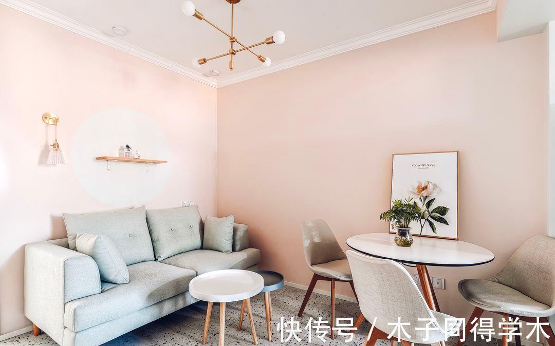 房屋|48平的小空间,该有的都有,功能齐全又美观,好适合单身的女生