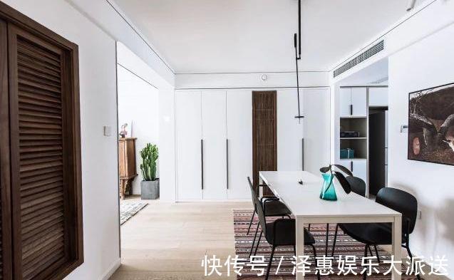 装饰|55㎡现代简约风装出大户型的“态度”,坐拥美爆厨房、独立浴缸