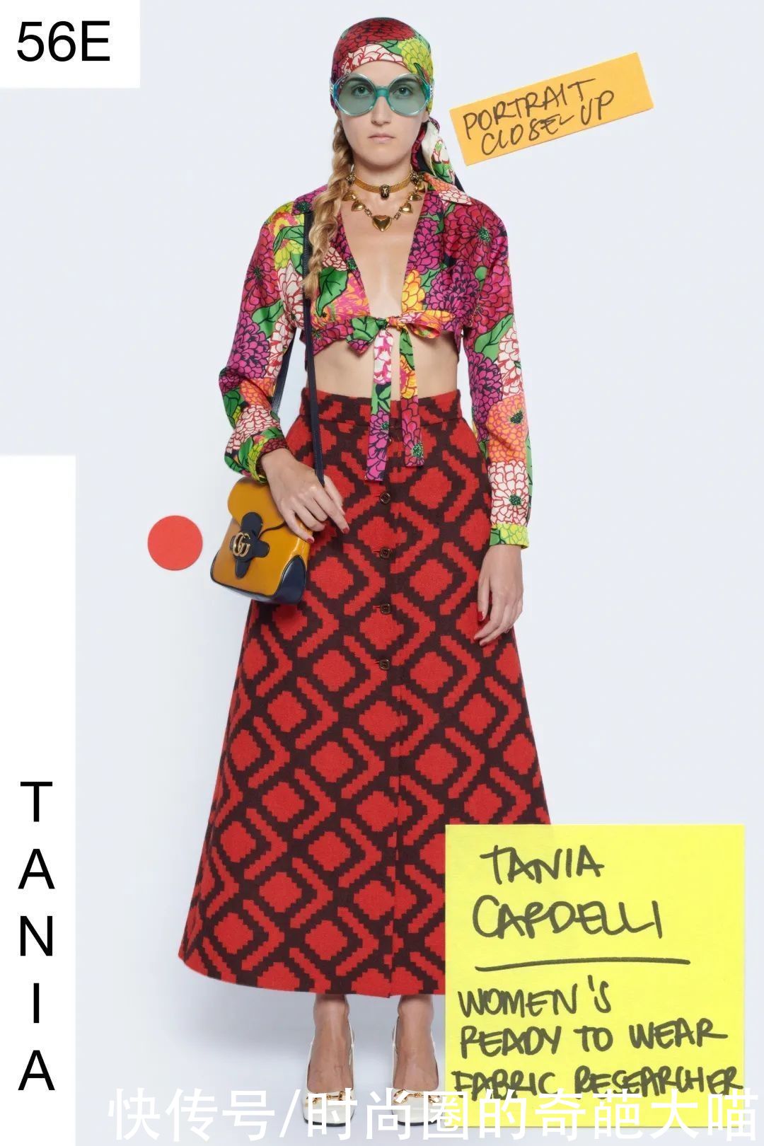 丝巾|祖传丝巾不再独属优雅！老土花纹在偷偷变酷，看起来毫无妈妈味道