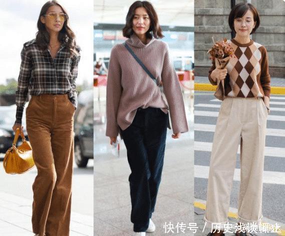 小个子女生穿搭有技巧，时尚的裤装搭配，有着非一般的迷人魅力