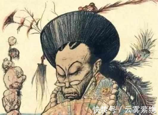 李莲英@外国人画的慈禧是什么样的每一张都是一个笑话!