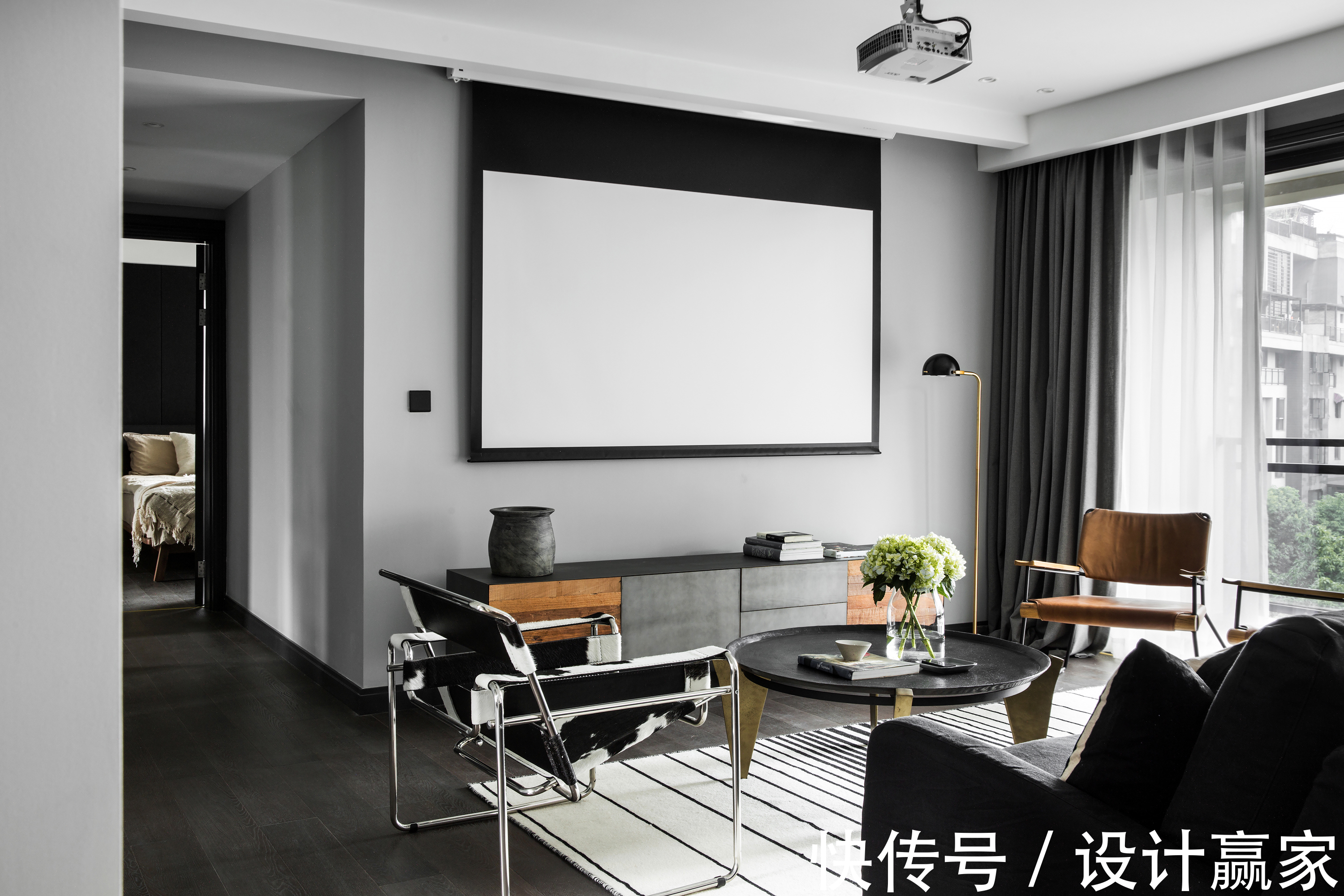 空间|110㎡时尚空间，40万打造的自然美家，住下就不想走