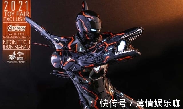 钢铁侠|模玩资讯:Hot Toys《复仇者联盟3:无限战争》霓虹科技钢铁侠