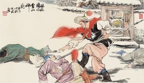 林冲|鲁智深一句话,点破林冲的真实身份,难怪高俅不敢留活口