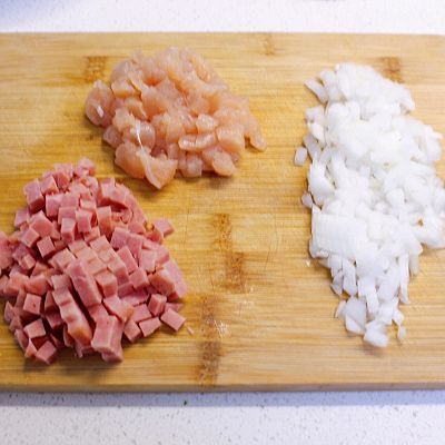 鸡胸肉|咖喱沙拉蛋包饭