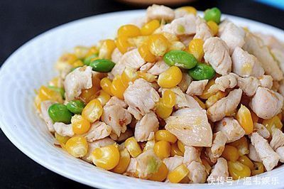 冬天,就馋此道菜,1根玉米,半碗肉,炒一炒喷香下饭,家人爱吃