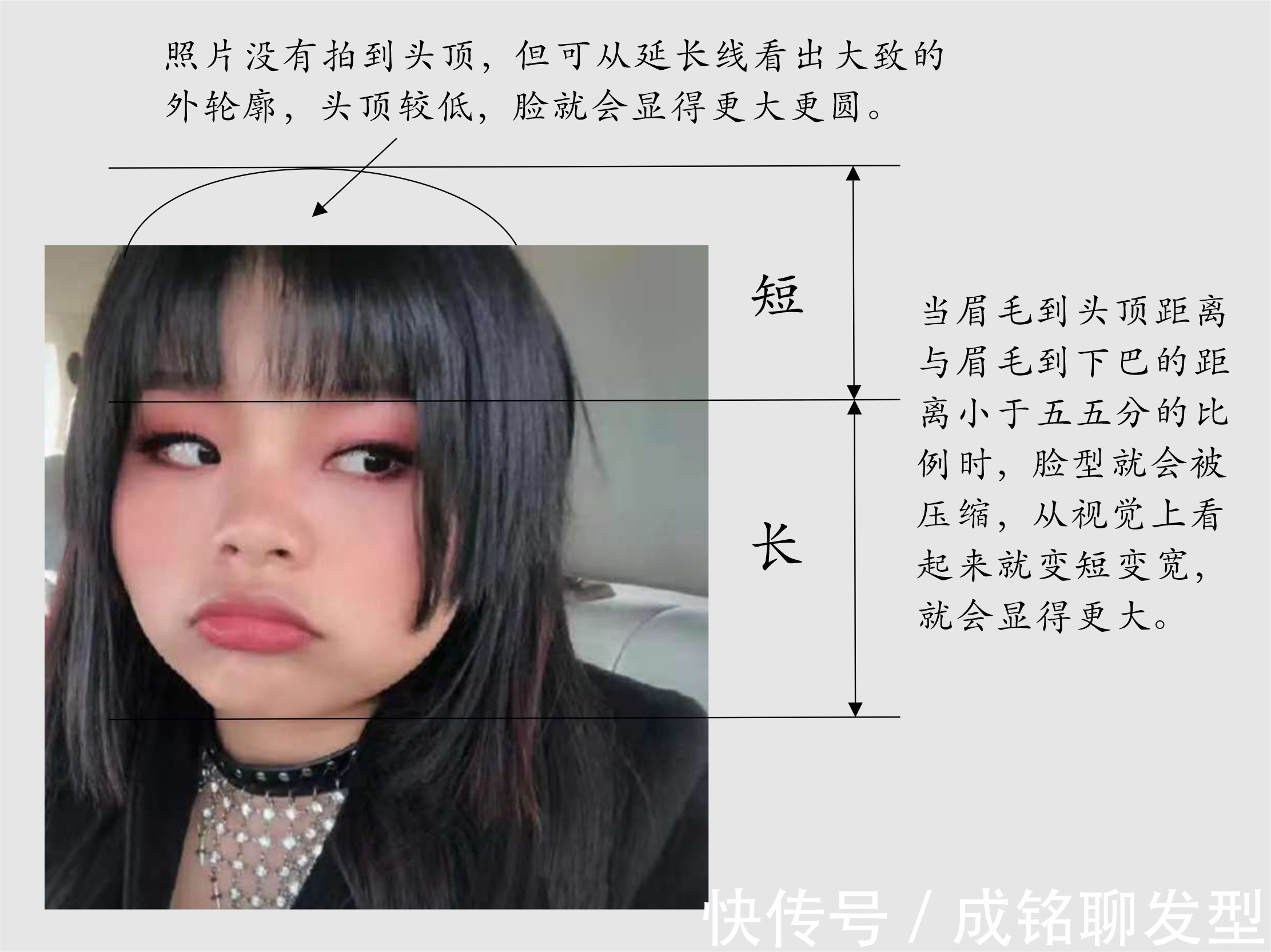 头顶 发量少还“脸大”的女生适合啥发型?六款五五分短发,显瘦显发量