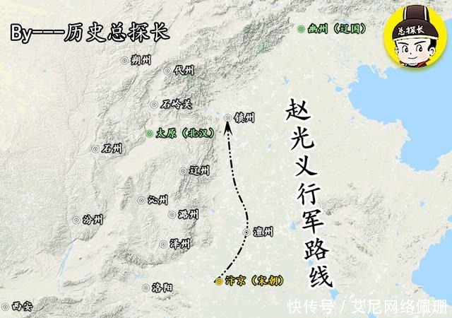 战争|地图上的战争:赵匡胤突然驾崩,赵光义登上帝位,顺利荡平北汉