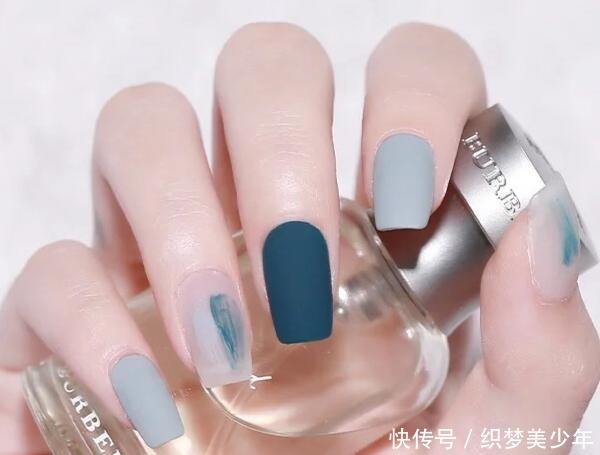 优雅|简约优雅的时尚美甲