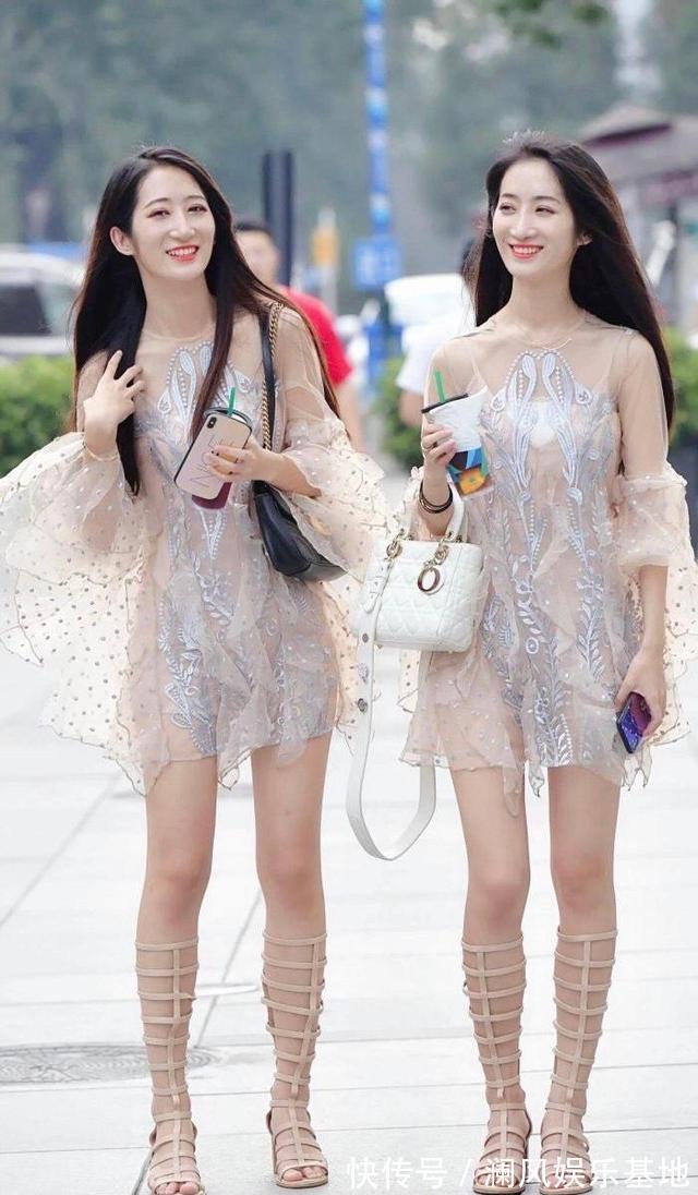 柔顺|柔顺的雪纺连衣裙,刺绣设计凸显高级感十足,穿搭更显“仙女范”