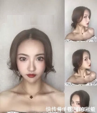 半丸子头|过年必备“显脸小”发型,丸子头low爆了,学会这些秒变小仙女