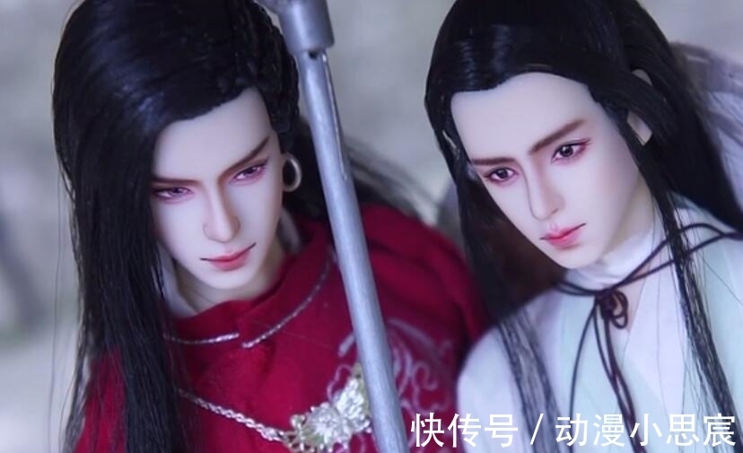 up主|《天官赐福》花城谢怜手办,为你明灯三千,为你花开满城