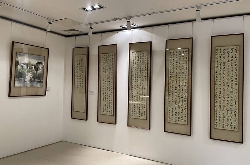 尹瘦石@绿水青山就是金山银山:湖韵江南——李玉泉书画艺术展在京举办