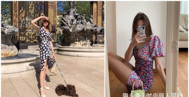 少女感|夏日独宠碎花裙！流行色和元素都整理好了，轻松穿出少女感的甜蜜