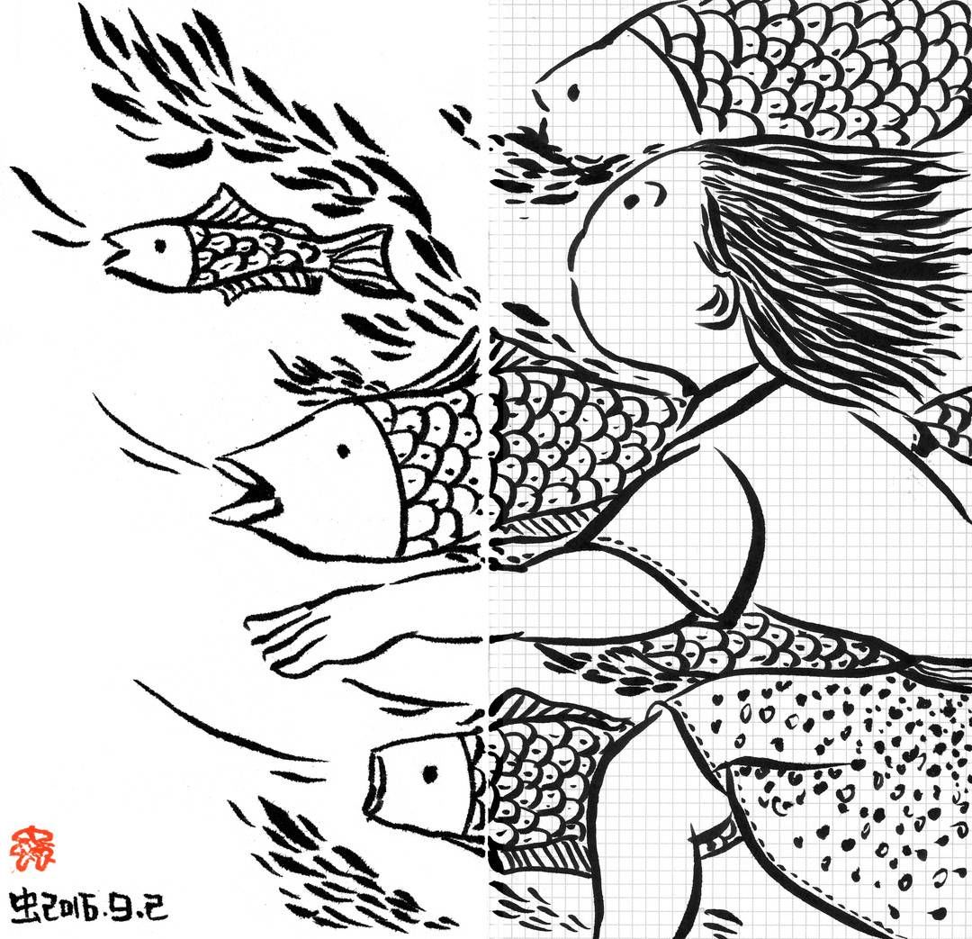 虫虫|她将克服“焦虑症”的心路画成画写成诗 图画书《我心里有个小小人》也是一份精神分析日记