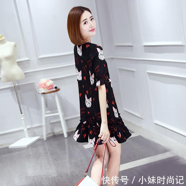 淑女|胖mm的淑女新衣,连衣裙让你充分绽放女王气场