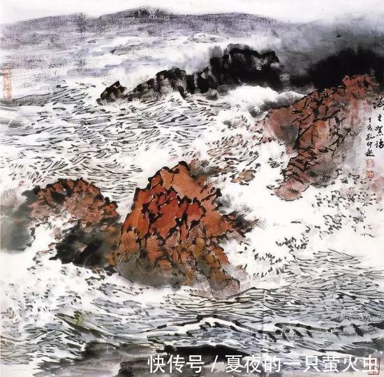 浙江潮|胸有万水千山,自然云生水起——孔仲起山水画欣赏