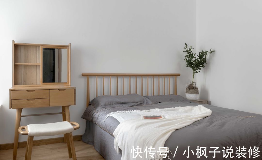 养眼|原木+白色,87㎡舒适养眼倍感亲切,给设计师点赞