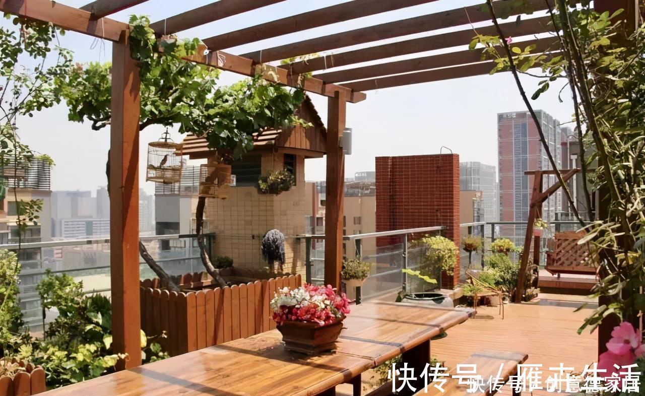 美极了|以后有钱了，阳台也要这样装，效果美极了，待在家里都不想出门！