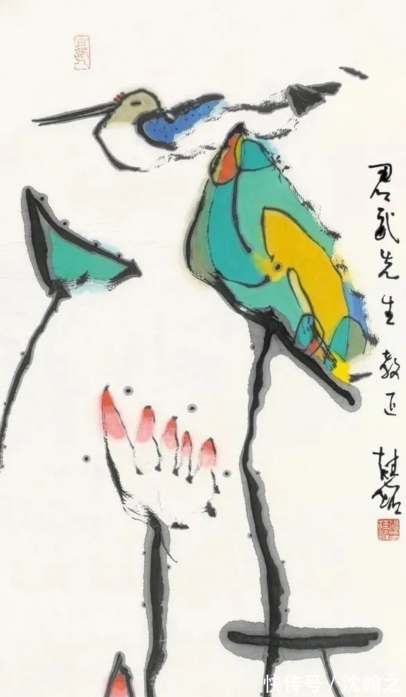 上海中国画院#他生活在最洋气的城市,画最洋气的花鸟|一代中国画名家张桂铭