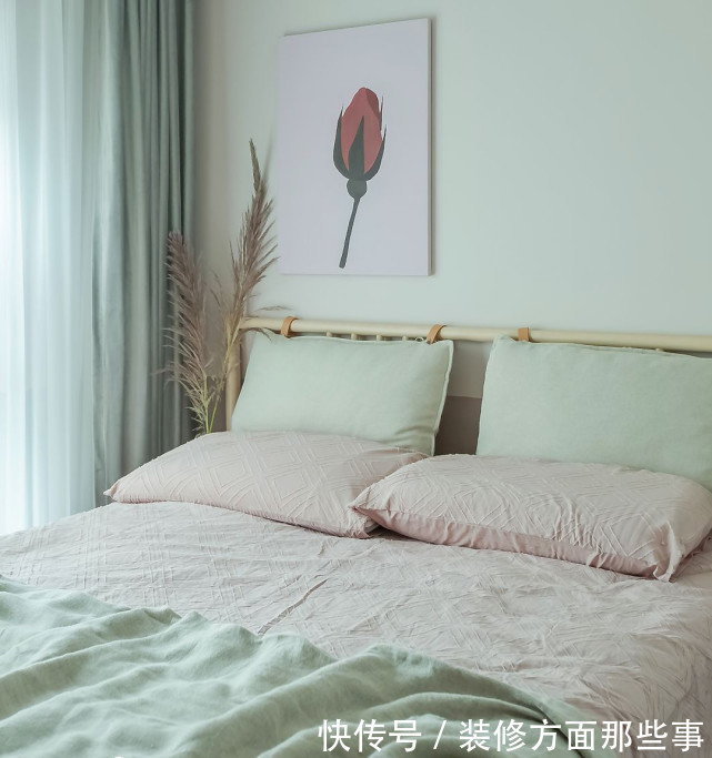 三居室|122平简约风三居室纯度的色彩搭配，营造闲适柔美的氛围