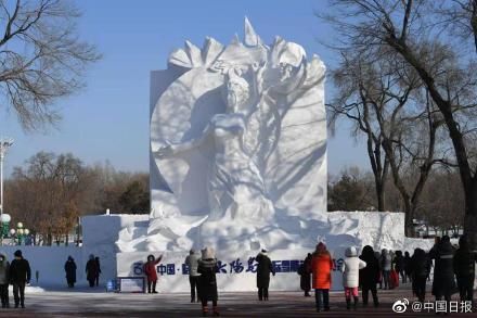 太阳岛|第三十四届哈尔滨太阳岛国际雪雕艺术博览会开园迎客