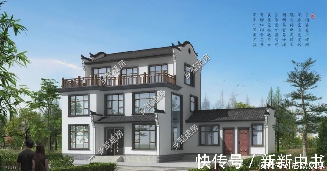 庭院深深|116平三层中式别墅,美到心坎里,看过收藏才不后悔