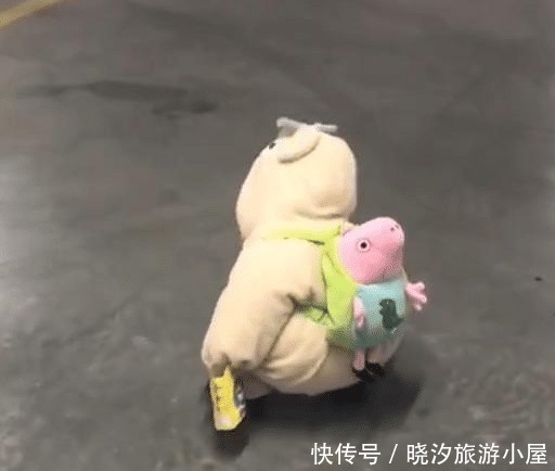 灵机|宝爸走路太快,宝宝追不上,灵机一动直接倒地引注意