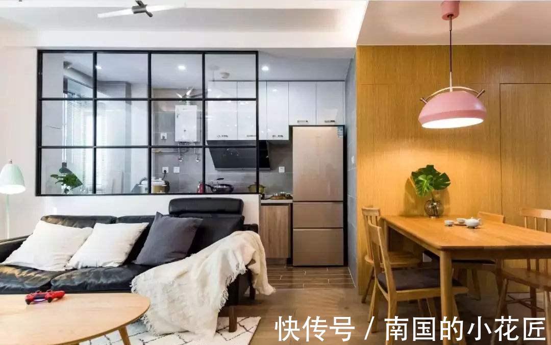 隔断|想做开放式厨房又怕油烟？半开放式厨房才是你的首选