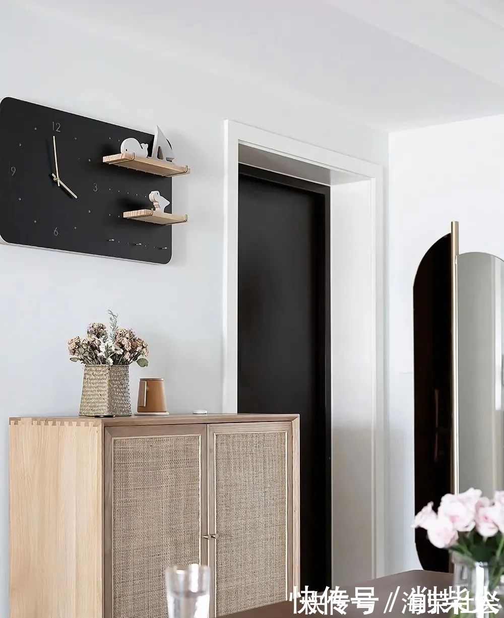 小户型|98㎡极简日式风小户型,淡雅自然的原木色,一进门就被迷住了!