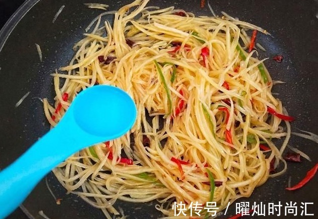 抢手菜|炒土豆丝,放醋的时间不能错!教您正确做法,又脆爽又味道香