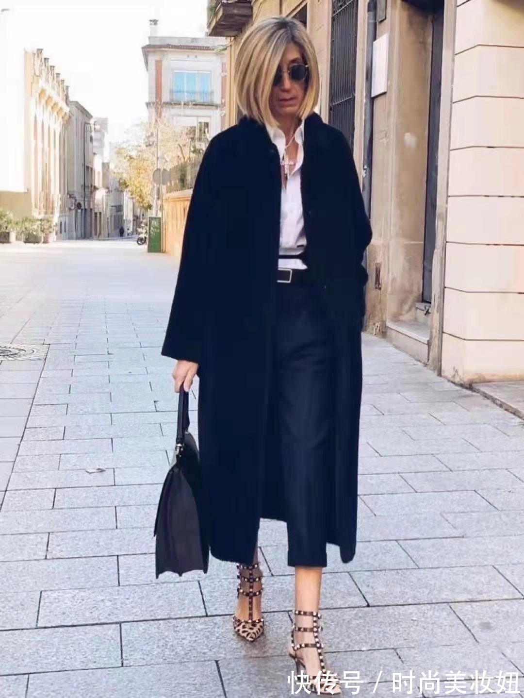 大衣|时髦真的不分年龄,50岁比年轻人还会穿,高级洋气又体面