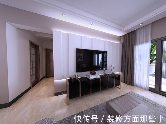 现代|121平现代风格三居室，制造宽敞给人带来轻松的心境