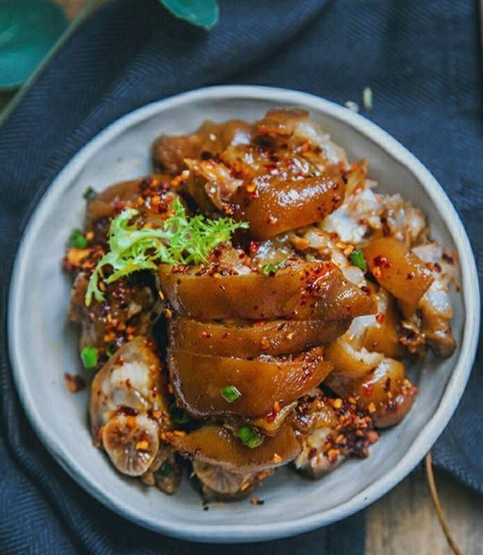 香辣猪蹄|我会教你怎么在家常菜吃饭,做起来很容易,所以你不需要去餐馆