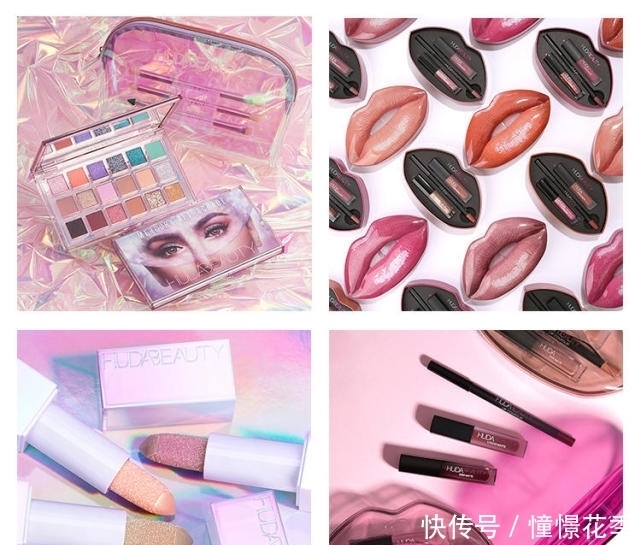 网红博主亲创,HUDABEAUTY快试用,为仙女打造不同风格的美