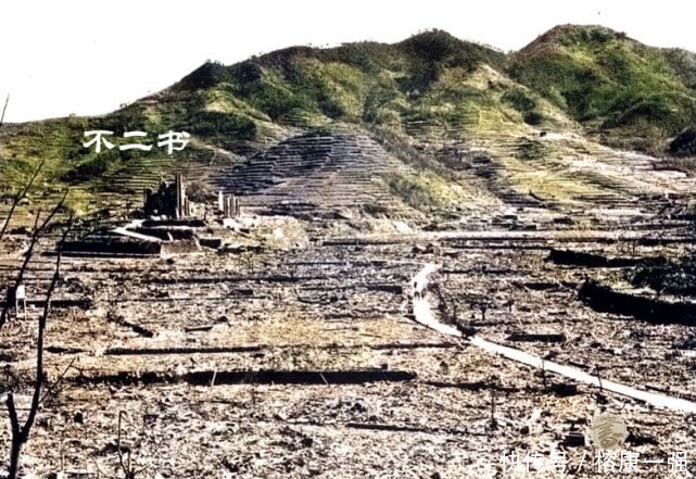 建筑物|二战上色老照片：战败之时的日本本土，为恶行所付出的代价